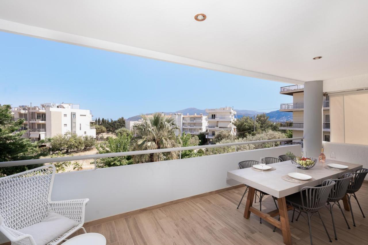 Blue Avra Apartment By A&D Properties Porto Rafti Luaran gambar